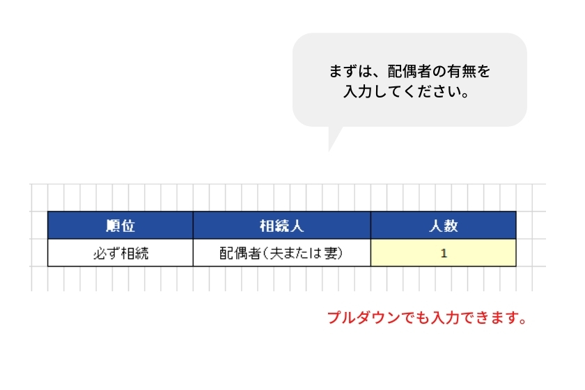 相続税計算エクセルシート