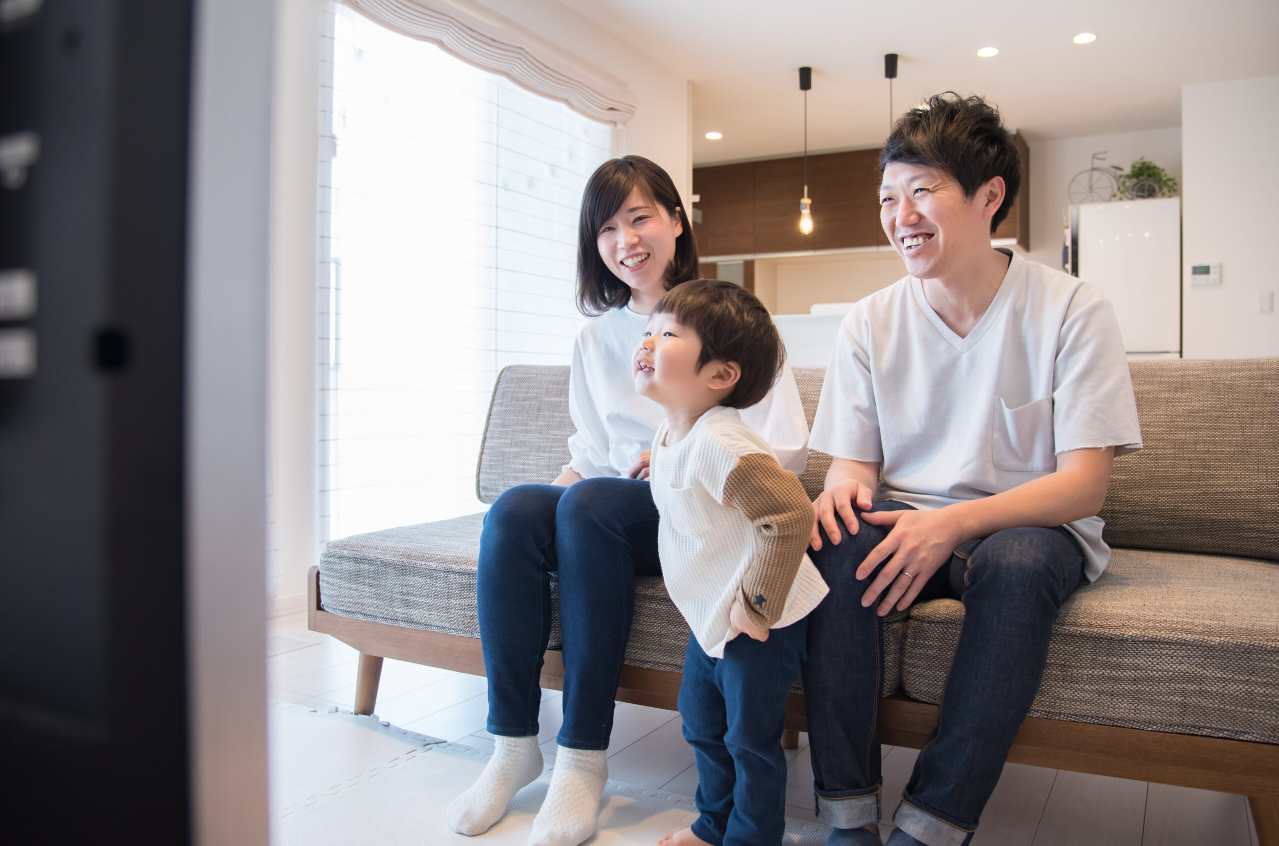 3人家族