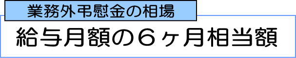 業務外弔慰金の相場