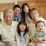 家族の集合写真